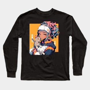 Cat Girl #1 Long Sleeve T-Shirt